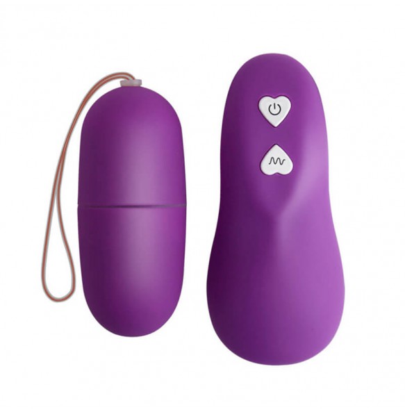 MAN NUO Wireless G-spot Glow In The Dark Vibrating Egg (Purple)